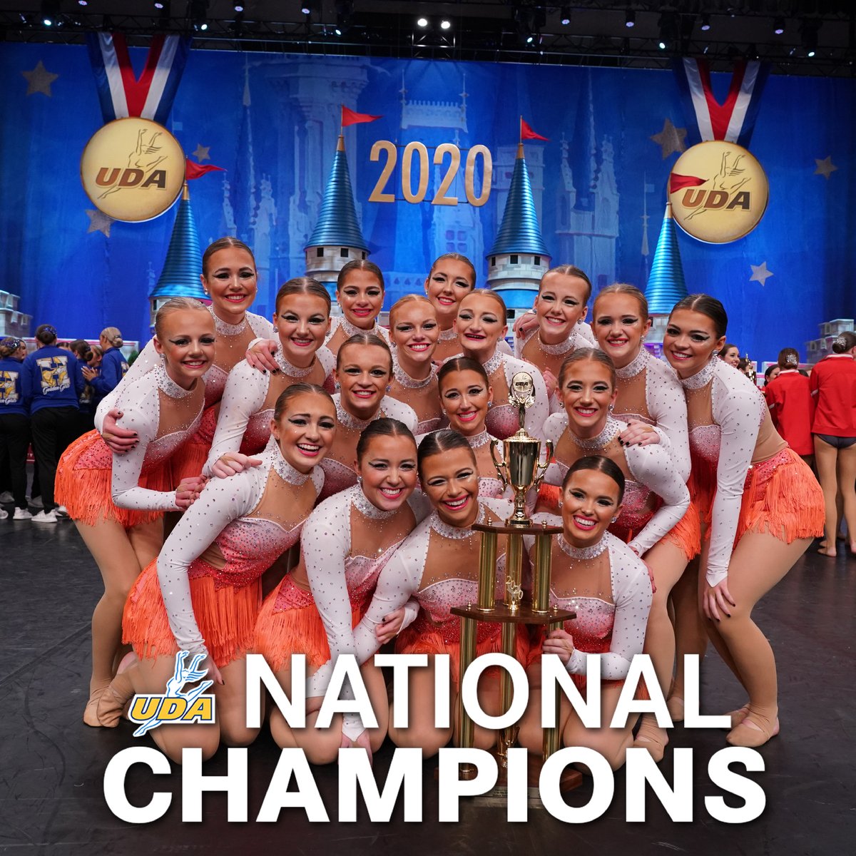 UDAnews's tweet photo. Congratulations to our 2020 National Champions! 🏆
Medium Hip Hop - Seton High School
Medium Pom - St Thomas More Catholic School
Medium Jazz - St Thomas More Catholic School https://t.co/UKwX8OtnXA