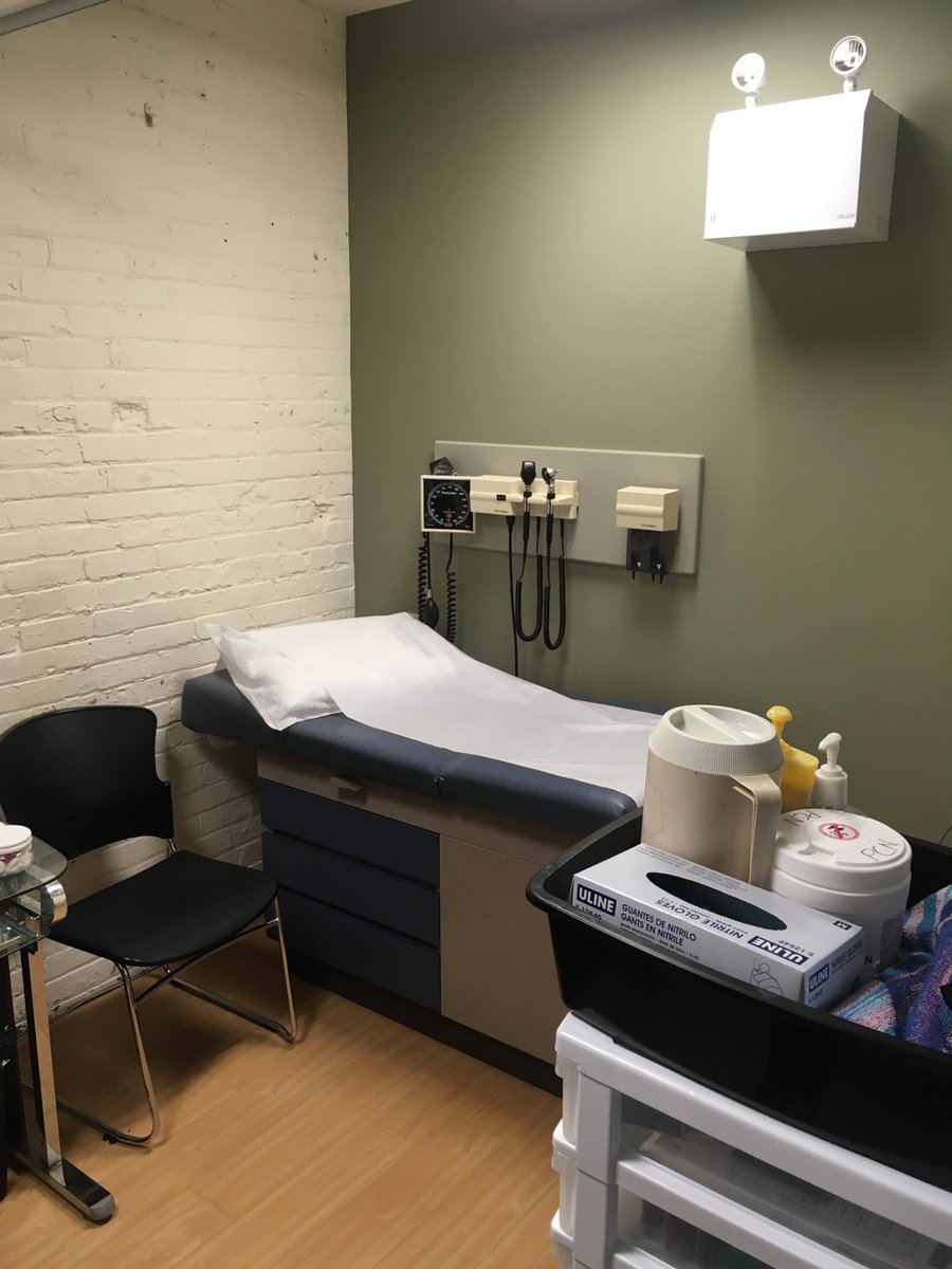 We moved on to the Armoury Resource Centre (ARC) where daytime programming includes work training, housing facilitation, various forms of therapy, and even medical care. They make it feel like a comfortable living room where everyone is welcome (except the exam room, obvs).