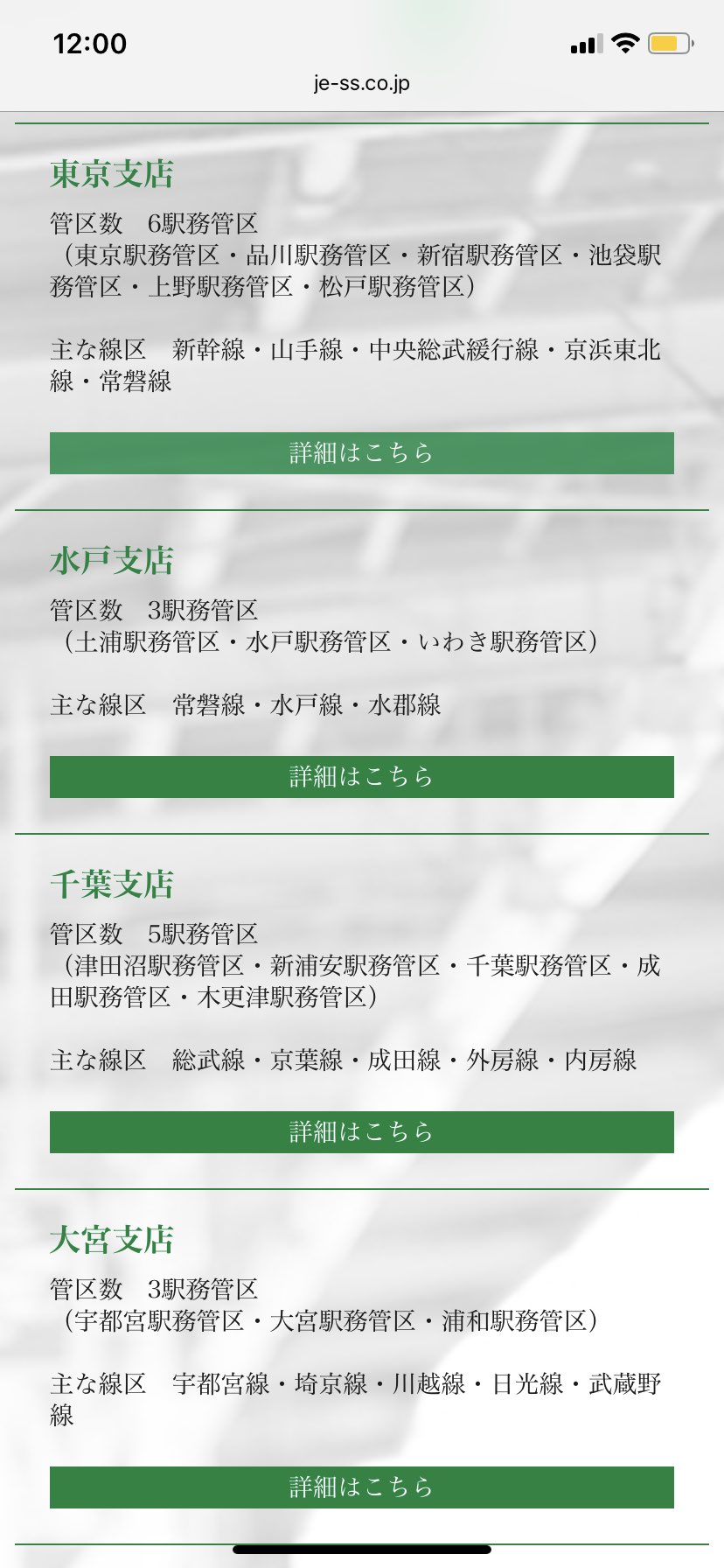 かがやくごったん Jessの駅務管区詳細が判明した 東京支店 東京 品川 新宿 池袋 上野 松戸 水戸支店 土浦 水戸 いわき 千葉支店 津田沼 新浦安 千葉 成田 木更津 大宮支店 宇都宮 大宮 浦和 T Co Vrs545ktfk T Co