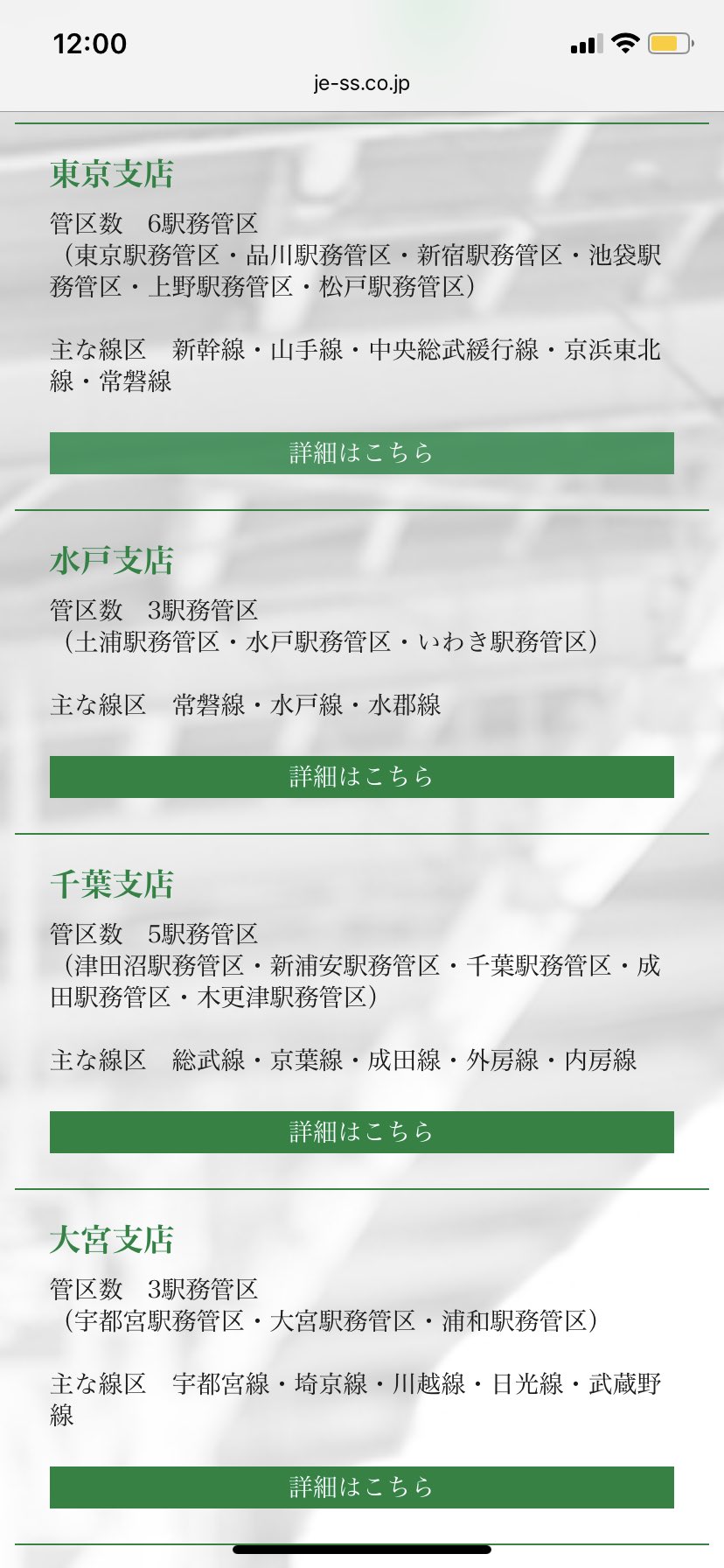 かがやくごったん Jessの駅務管区詳細が判明した 東京支店 東京 品川 新宿 池袋 上野 松戸 水戸支店 土浦 水戸 いわき 千葉支店 津田沼 新浦安 千葉 成田 木更津 大宮支店 宇都宮 大宮 浦和 T Co Vrs545ktfk T Co