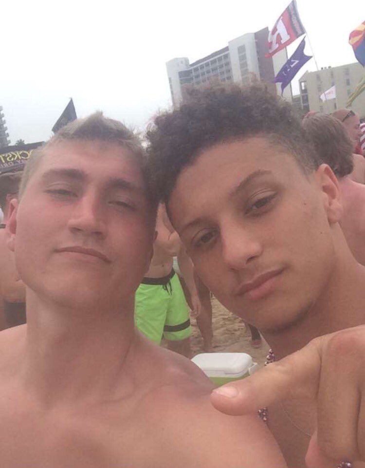 Spring Break 2016. South Padre Island. Pat tells me, “Alex, within the next 5 years, I am going to be a super bowl champ.”