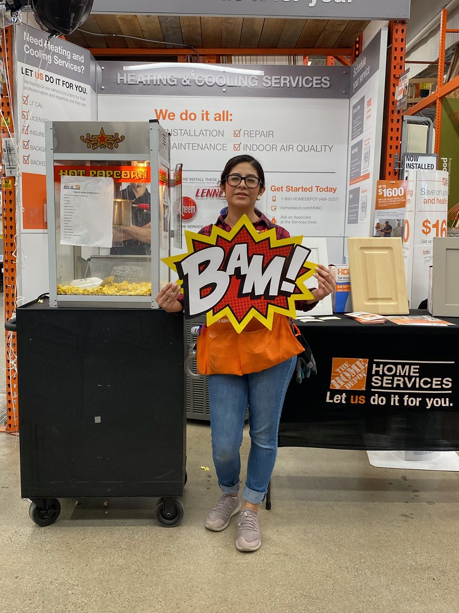 Nice way to end the week, and fiscal year!! D23 Specialist Monica's HVAC lead closed for $20k!! Awesome job Monica! <a href="/THDCerritos/">Irma Gonzalez</a> <a href="/THD0608ASM01/">Sylvia</a> <a href="/BenitoAcosta88/">Benito</a> @alex_alikhani <a href="/lupeadiaz/">Lupe Diaz</a> <a href="/DallasDearthTHD/">DallasDearthTHD</a> <a href="/likevike/">pac central region</a> ##TeamCerritos #TeamDiaz #Bam