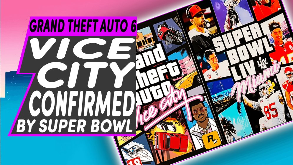 GFLaserBolt's tweet photo. #GTA6 MIAMI CONFIRMED - Everything Teased in Super Bowl (Vice City) Trailer
https://t.co/fpXqlEflAa https://t.co/YAhrDGOjgI