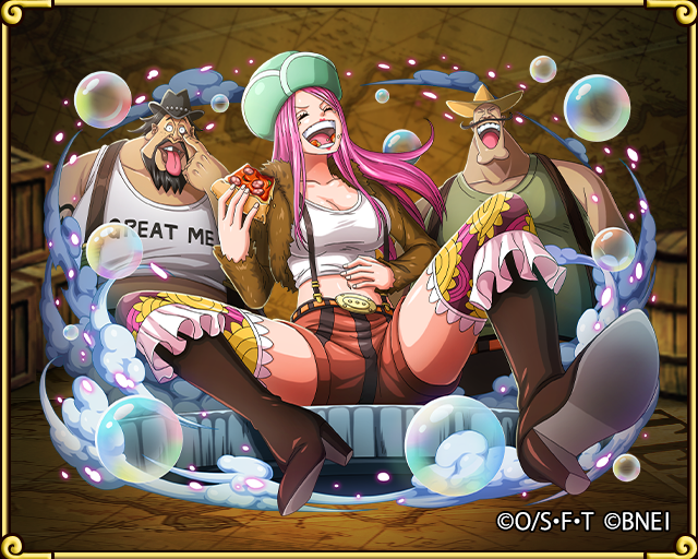 Uzivatel One Piece トレジャークルーズ Na Twitteru 決戦予告 2 5 12 00開催の 決戦 に新規登場するキャラはボニー海賊団船長 ジュエリー ボニー あっはっはっはっはっはっ ケッサク 最悪の世代 の一人である強力なキャラを仲間にしよう
