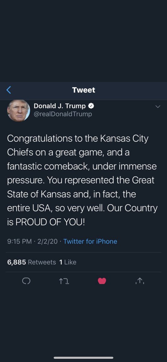 CWiebrecht's tweet photo. Senators Pat Roberts, Jerry Moran, Roy Blunt, & Joshua Hawley knowing they’re going to have to come up with some asinine explanation for Trump thinking that the Kansas City Chiefs are based in Kansas City, Kansas...
#SuperBowl #KansasCity #TrumpKansas #ImpeachedForLife https://t.co/Tn0WWcDJXc