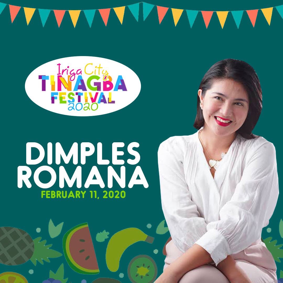 CityIriga's tweet photo. LOOK : Visit our #tinagbafestival2020 on February 11 and see in person Ms. Dimples Romana of Kadenang Ginto, JC de Vera of The General's Daughter &amp; Banana Sundae, Empoy Marquez of the movie Kita Kita &amp; Ang Probinsyano and Loisa Andalio of Pinoy Big Brother. https://t.co/XbQPRv8LwL