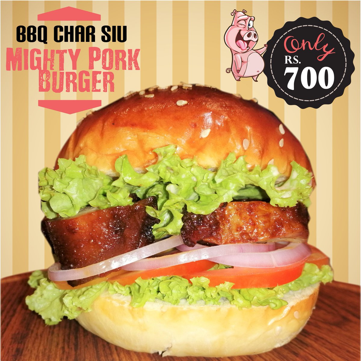 dddcharsiu's tweet photo. First ever Char Siu Pork Burger in Sri Lanka!😍😍😍

Extremely for the PORK Lovers!❤️

#ddd #charsiu #pork #love #happiness #burgers https://t.co/ZS46vHRWlR