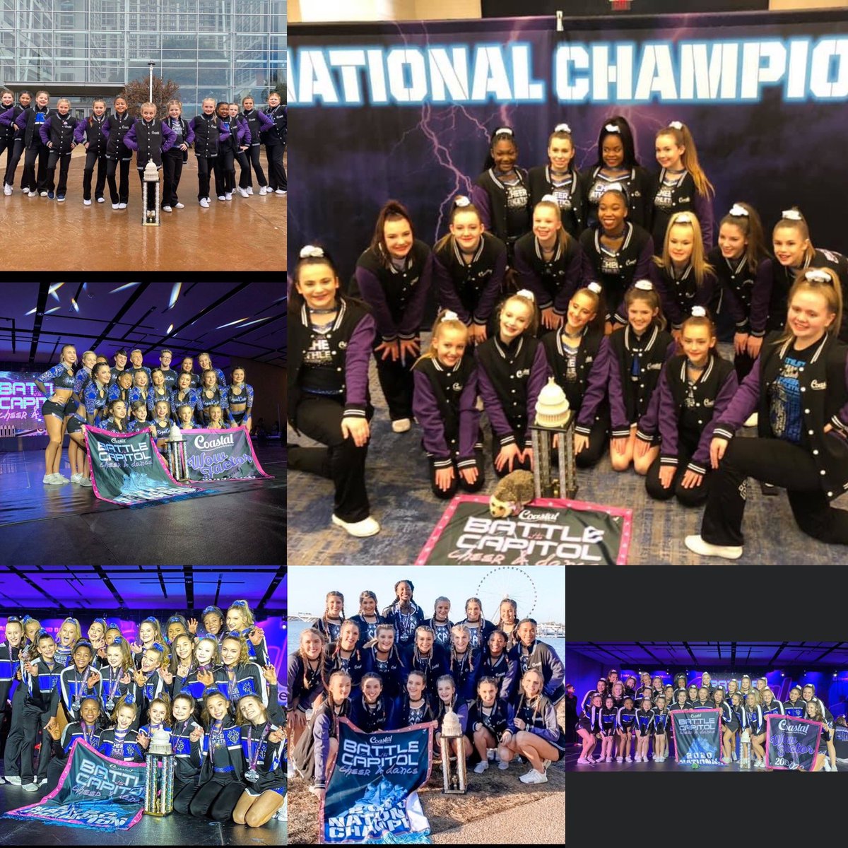 How about 6 more national champions titles for our second nationals!? 😻💪🏼

Youth 1
Small Junior International 2
Small Junior 4
Small Senior International 4
Medium Senior 4.2 
Senior Coed Open 6

We also had 13 top 3 placements and all the teams places in the top 5!!!