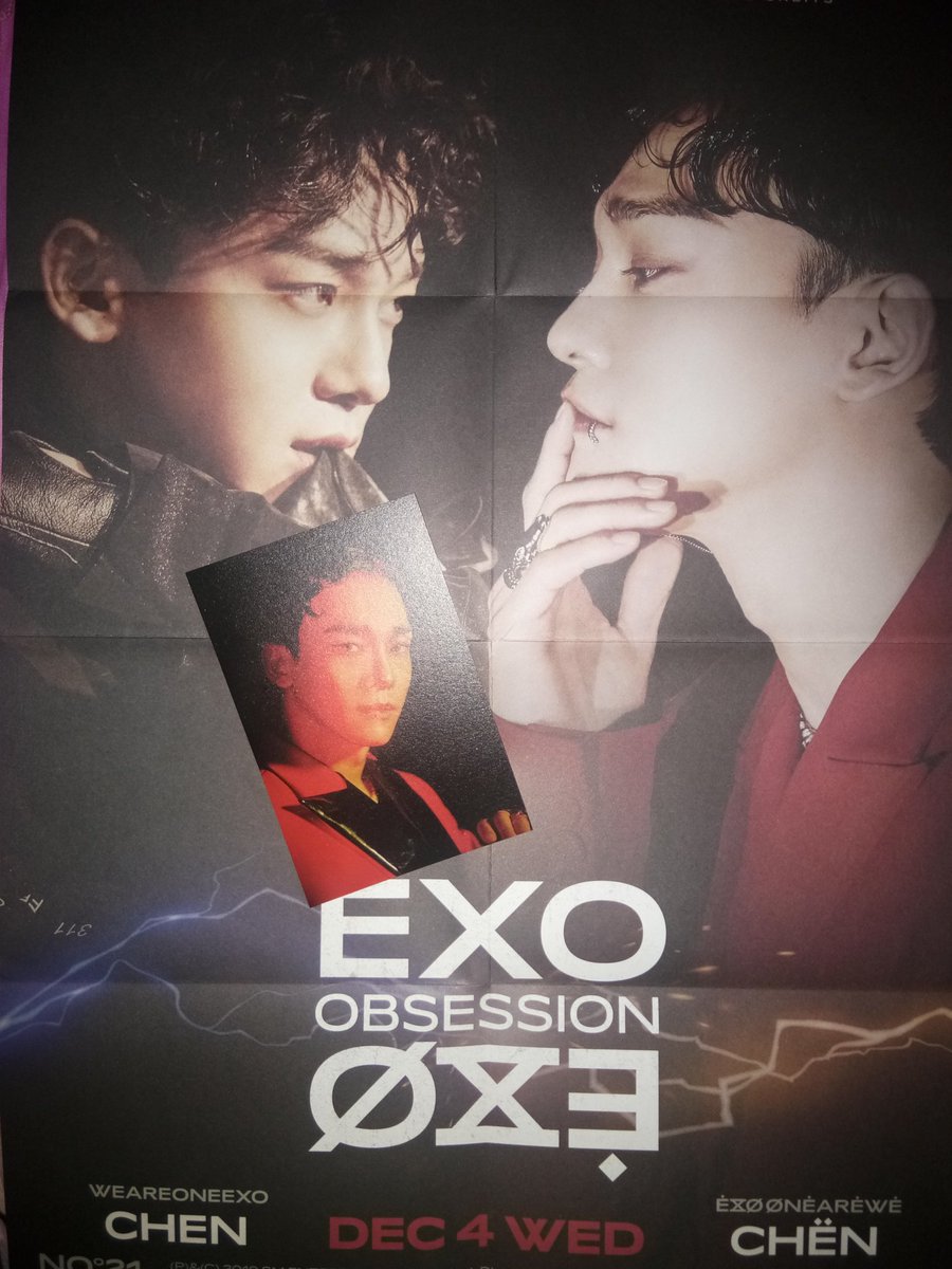 yurakim14_'s tweet photo. [RT PLS] 🙏
 WTT - EXO OBSESSION

Have:
🏳 Obsession Ver
Postcard: Chen
Folded Poster: Chen

Want 👉 ANY Suho/Baekhyun

WTS EXO SC G ver. unsealed fullset 160K PC Sehun

INA only 🇮🇩
Dom: Yogyakarta 

#exotradingina @kpoptradeid #exotrade @INAKpopTrade https://t.co/YXjowDxOj7