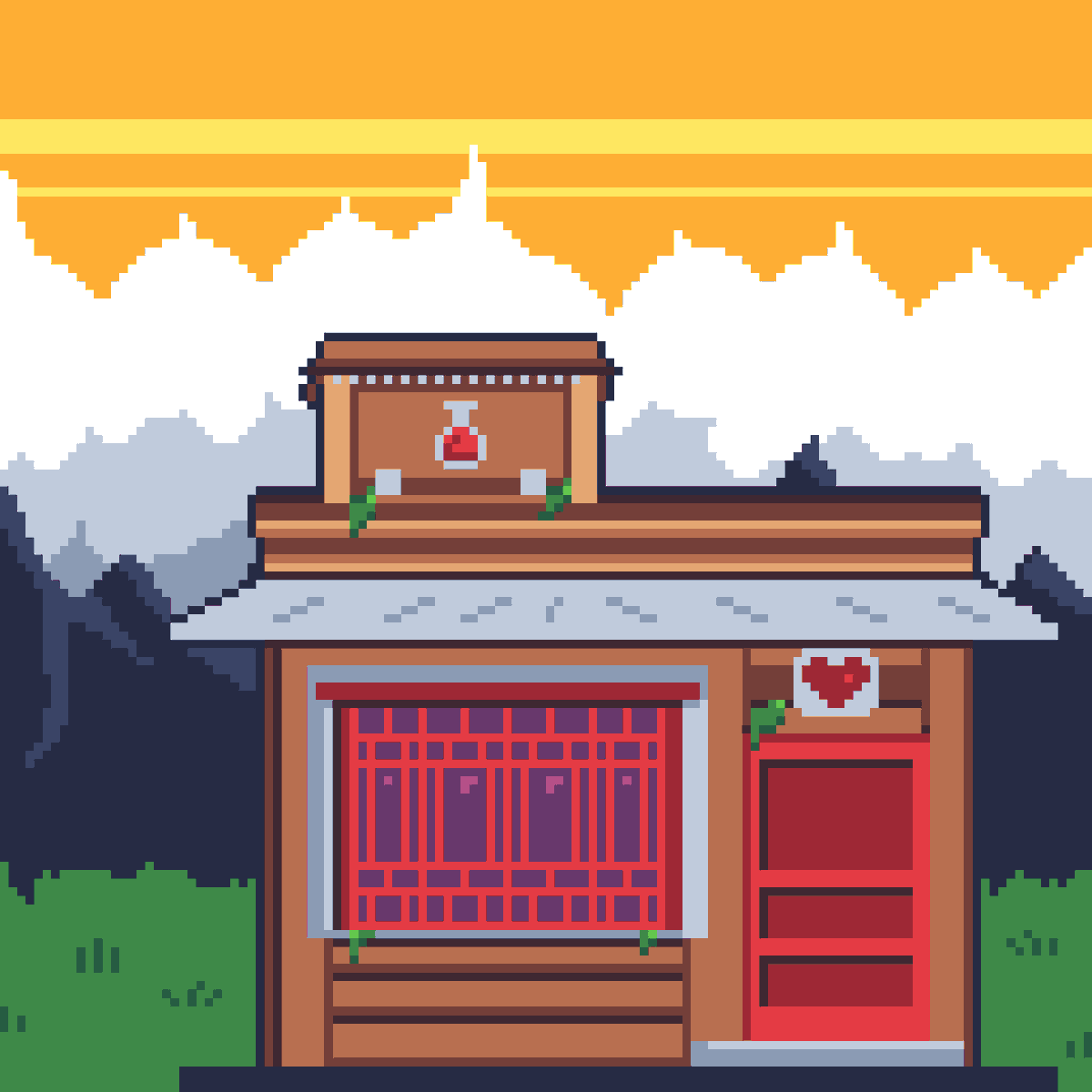 radeggCom's tweet photo. Learning to Pixel Day 5

Feeling very happy about how this turned out...

Shoutout to @PeterMilko for the incredible tutorials.

#pixel_dailies entry number 3 #storefront 

#pixelart #pixelartist #gamedev #indiedev #indiegames #screenshotsaturday #screenshotsunday #gamedev https://t.co/Lpup39HzoI