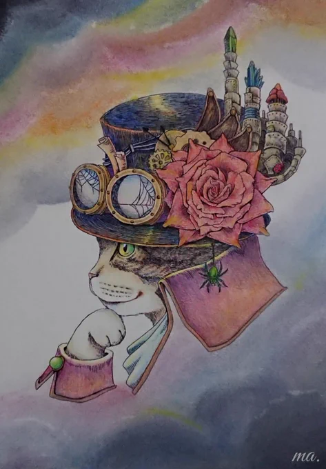 過去絵でもいいのだろうか・・・
うちの猫達もみんな元外猫なので、お役に立てたらいいな・・・

RTの数だけ動物愛護団体様などへの寄付金となります。
よろしければご協力頂けたらと思います。
#webいぬとねこ展7
@GalleryArtsoup 