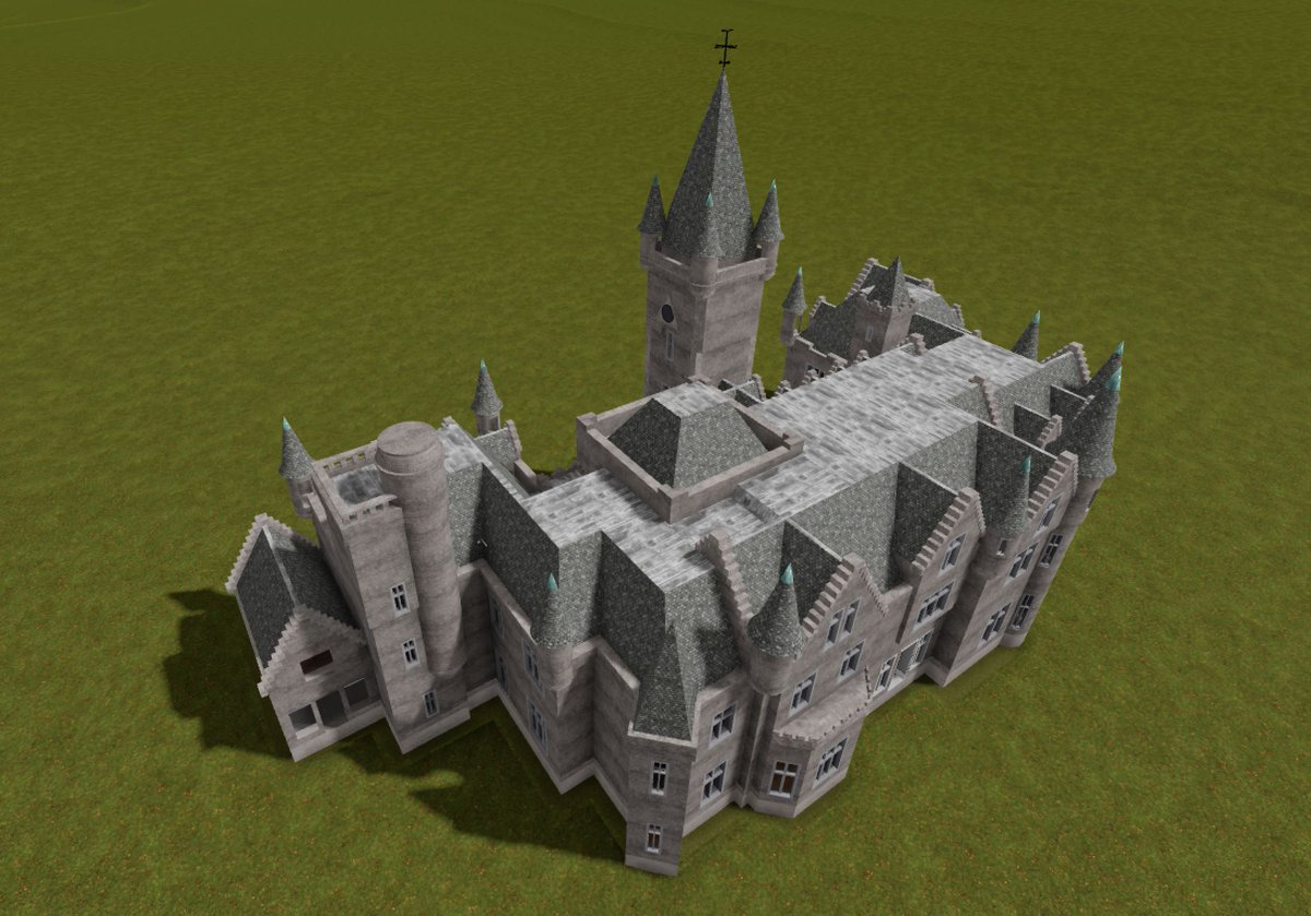 Emilybendsspace On Twitter I Put A Few More Hours Into Chateau Miranda On My Day Off Today Edward Milner Must Have Been Mad The Roof Lines On This Place Admit No Other - urban exploration roblox