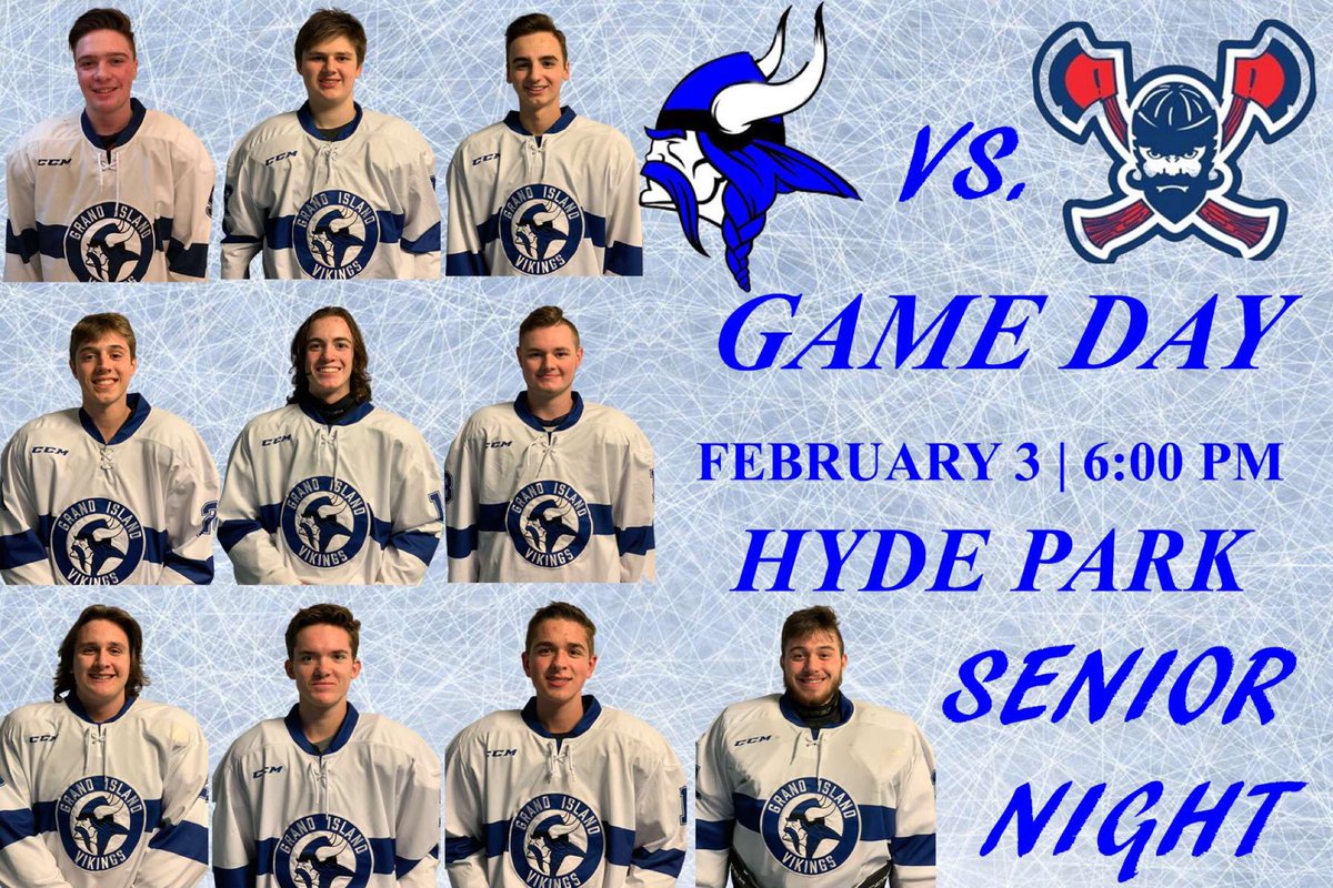 🏒SENIOR NIGHT BOYS HOCKEY🏒

🌺 HAWAIIAN THEME🌺

🏆🌺After the ceremony and some of the boys game, head north to Cornerstone Arena to support the Girls Hockey Team as they play for the Section IV Title vs Williamsville. ALSO HAWAIIAN🌺🏆