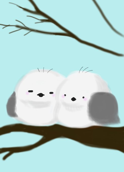 シマエナガのtwitterイラスト検索結果 古い順