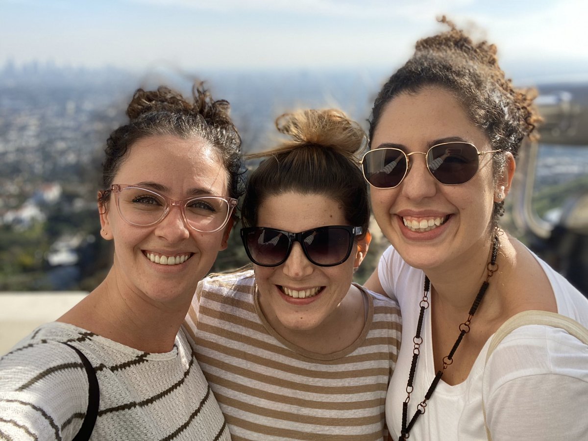Soaking in the sunshine and taking in those LA views with @ecook_SEH @YayaLA2019 #hgatwork