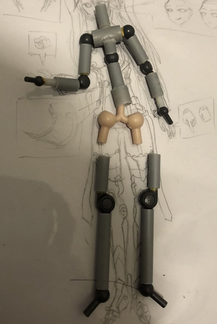 5秒でわかる自作可動フィギュア