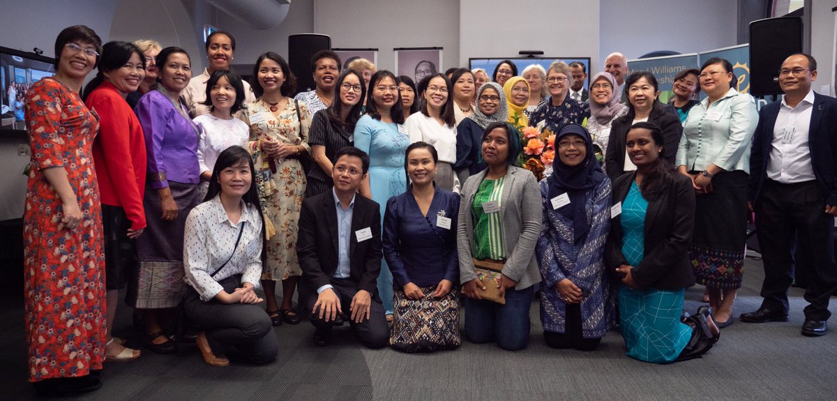 Looking forward keenly to tracking the influential careers of the first cohort of the ACIAR #MerylWilliamsFellowship - women leaders in agricultural research for development ⁦@UniNewEngland⁩ @SciGenderEquity⁩ ⁦@CGIARgender⁩ @GEAReDglobal ⁦@CrawfordFund⁩