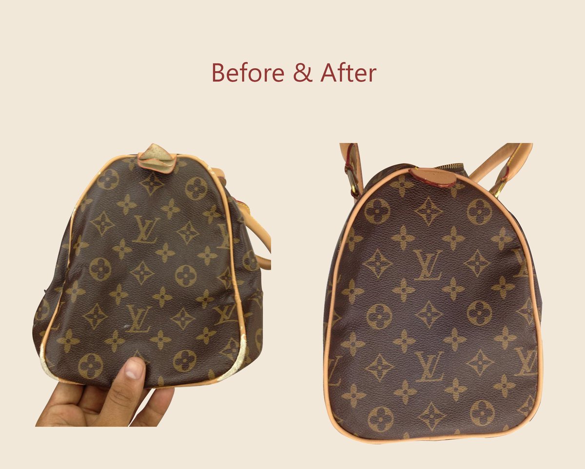 The Leather Laundry on X: Louis Vuitton speedy piping repair