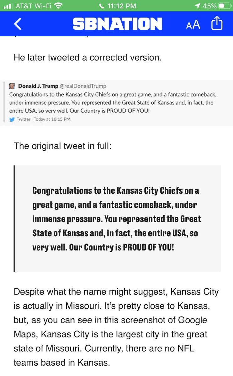 VideoDunk's tweet image. OMG! #Trump thought the #KansasCity #cheifs were from the state of Kansas. 🤦‍♂️ Hey Mr. President it’s Missouri #back2school #SuperBowlLIV #Democrats #Republicans