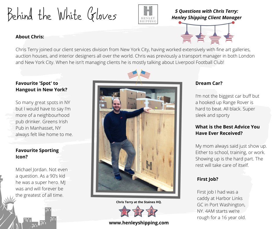 The next edition of "Behind the White Gloves" features New York's own Chris Terry.