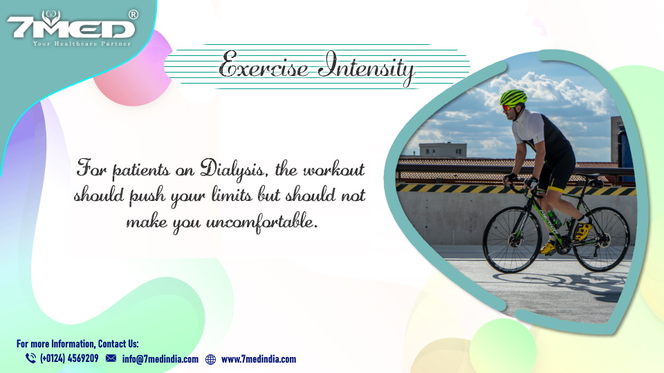 7medIndia's tweet photo. Exercise intensity should be a ‘comfortable push’. Start exercising slowly & then build up intensity.
Before beginning any exercise program, please consult ur Nephrologist/Care Team.
#7Med #Dialysis #Health #Exercise #Move4Kidneys
Refer Src for details: https://t.co/VFFzuo4co2 https://t.co/G6vhPzdo1Z