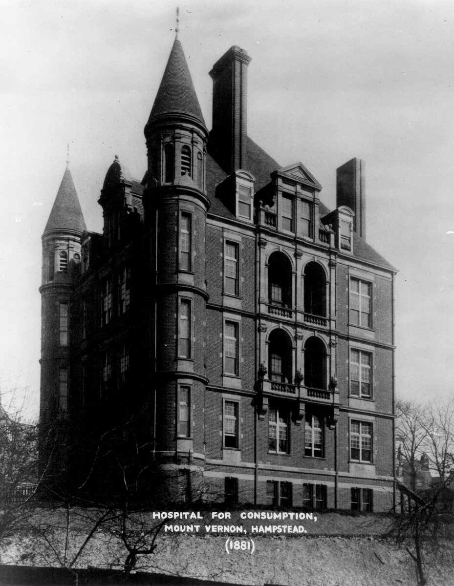 MarkatBAM's tweet photo. #Mondaymemories one of @BAMConstructUK's earliest #hospitals back from 1881. The Hospital for Consumption at Mount Vernon. Now we have #procure22 which is a revolution for #healthcare procurement and #mentalhealth. BAM has delivered 400+ UK health schemes. #britainsbestbuildings https://t.co/z0Mscgnv1X
