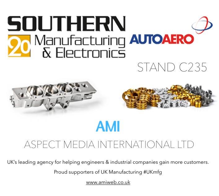 Marketing4Mfg's tweet photo. This week - #amifocus
We will be promoting our clients who are attending Southern Manufacturing @Industry_co_uk
February 11th - 13th 2020.
Don't forget we will also be there - C235.
AMI | Marketing for Manufacturing
#UKmfg #GBmfg #AMI
#MarketingforManufacturing https://t.co/czVzyfFXFQ