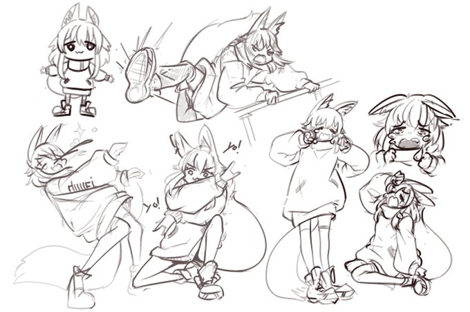 some char sketches 