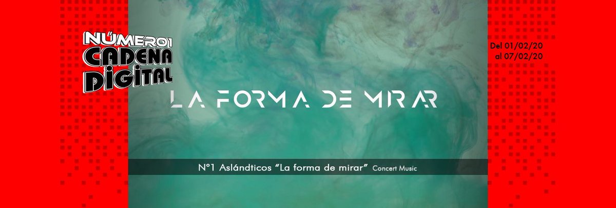 CadenaDigital's tweet photo. 🎊🎊El Nº1 en #CadenaDigital es #LaFormadeMirar de @aslandticos 👏👏👏 @AslandticosFANS @FLosAslandticos
https://t.co/sQzFJx65fy
🔴🔴🔴🔴🔴🔴🔴🔴🔴🔴🔴🔴🔴
☎Anúnciate: 654474747
🎧Escúchanos en directo: https://t.co/oghqLkxuLF
💻 https://t.co/SIcJ67lxb7
🔴🔴🔴🔴🔴🔴🔴🔴🔴🔴 https://t.co/8T7drtVFFO