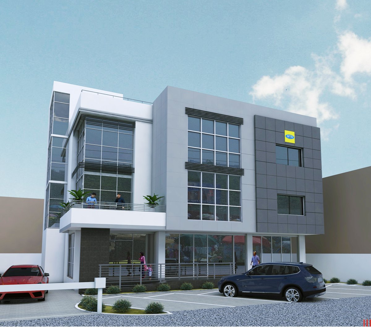 multibuildgh's tweet image. AS DESIGNED || AS BUILT, one of our projects completed in 2018; 1011msq. office building for MTN Ghana located in the heart of Kumasi. #architecure #construction #projectmanagement #engineering #builtenvironment