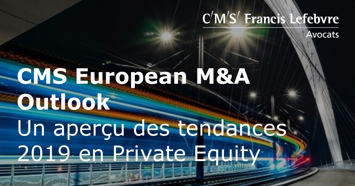 cms_fl's tweet photo. A l'occasion de l'@IpemMarket 2020 et de la 7e édition de l’étude @CMS_Law_Tax et @Mergermarket sur les tendances 2019 de l’activité européenne en M&A, nous faisons le point sur les tendances 2019 en #PrivateEquity 👇 https://t.co/3CqGWIsiLZ #IPEM2020 #FusionsAcquisitions https://t.co/B2JjkbKQV1