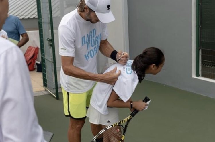 feliaddicts's tweet photo. *NEW* Feli at the launch of Sported Tennis Academy 🎾💚
📸 Cr: @/sportedtennisacademy [Instagram]
#felicianolopez #sportedtennisacademy https://t.co/Ps2NTTWFxG