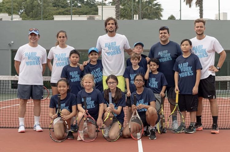 feliaddicts's tweet photo. *NEW* Feli at the launch of Sported Tennis Academy 🎾💚
📸 Cr: @/sportedtennisacademy [Instagram]
#felicianolopez #sportedtennisacademy https://t.co/Ps2NTTWFxG