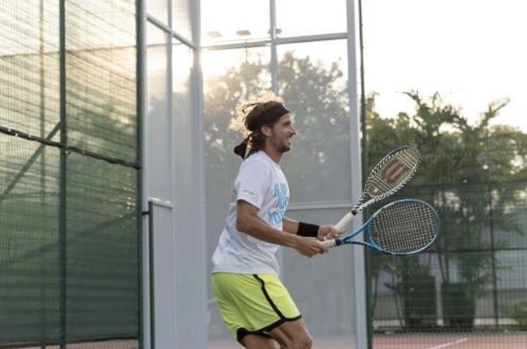 feliaddicts's tweet photo. *NEW* Feli at the launch of Sported Tennis Academy 🎾💚
📸 Cr: @/sportedtennisacademy [Instagram]
#felicianolopez #sportedtennisacademy https://t.co/Ps2NTTWFxG