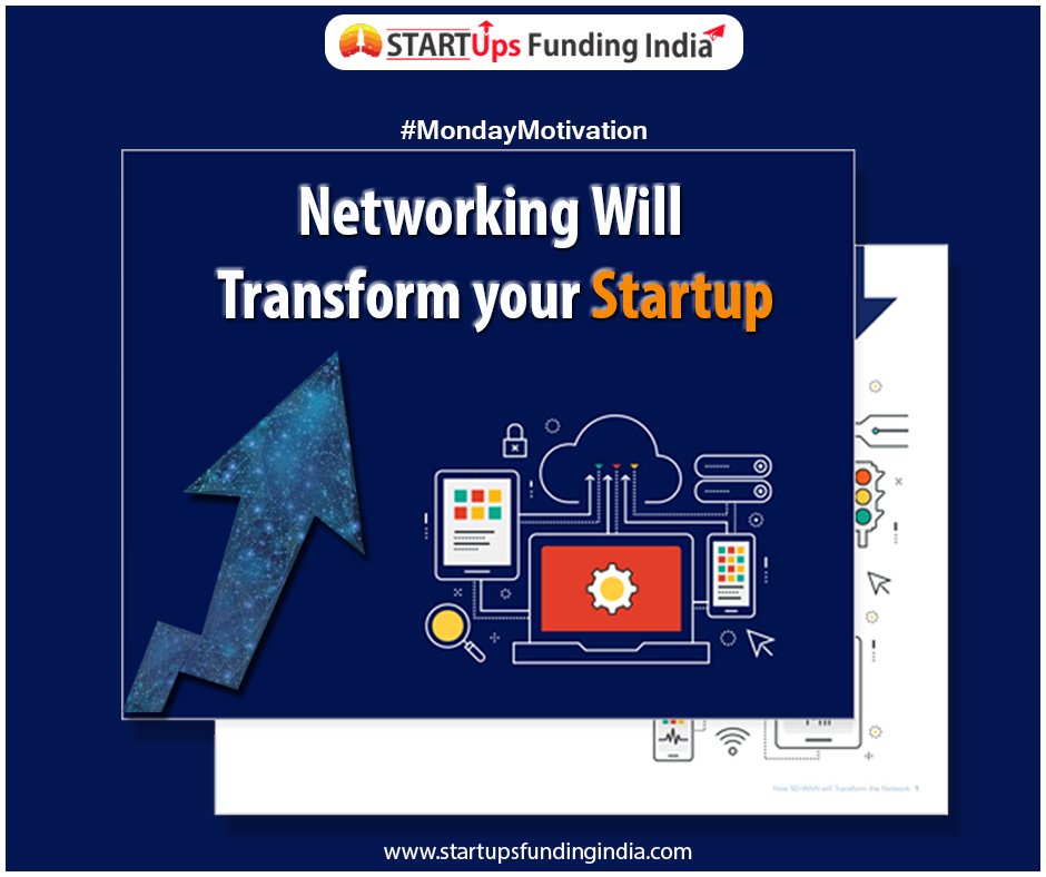 IndiaFunding's tweet photo. Networking Will Transform your startup

#MondayMotivation #Networking #Transform #Startup #StartupsFundingIndia https://t.co/x9z2blCrMr