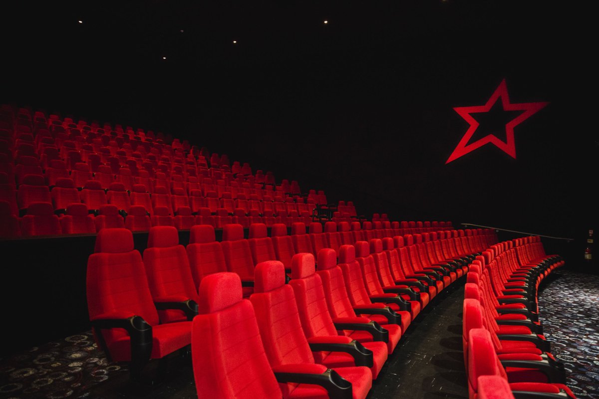A picture of the indoors of a cinema chain