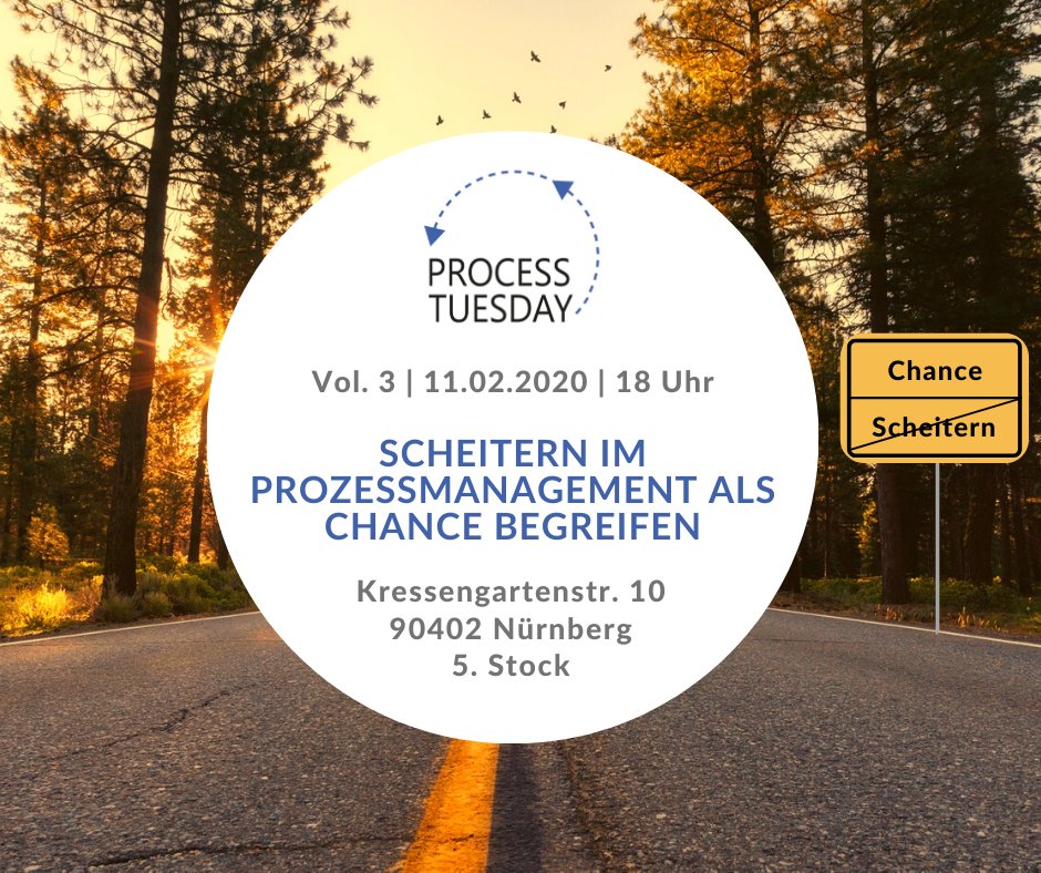 MIDGmbH's tweet photo. 3rd #ProcessTuesday am 11.02. ab 18 Uhr @MIDGmbH in #Nürnberg. Austausch zum Scheitern im #Prozessmanagement. Als #Community von den Erkenntnissen untereinander profitieren. Jeder Beitrag zählt! Jetzt kostenfrei anmelden https://t.co/tAGXoNxmWv
#Prozesse #Austausch #Networking https://t.co/yR4KJi6Xmz