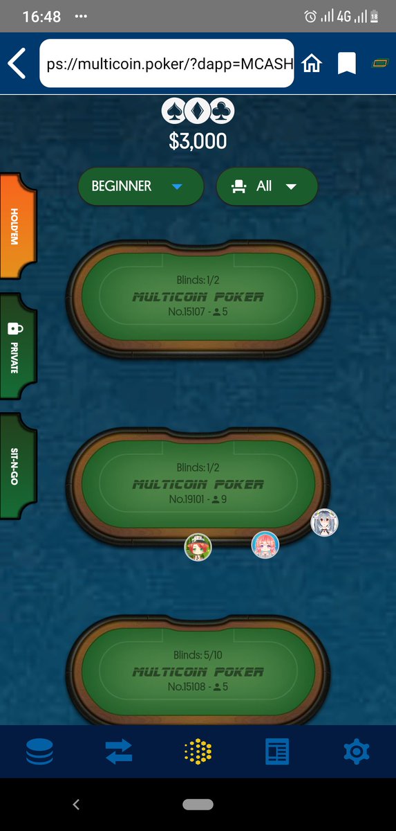 LongTongFish80's tweet photo. Poker on bockchain, do you play?π€©π #midaswallet #midas #mcashchain #poker #multicoinpoker
https://t.co/E3lD5kI0C2 https://t.co/pzVOTbGq7c