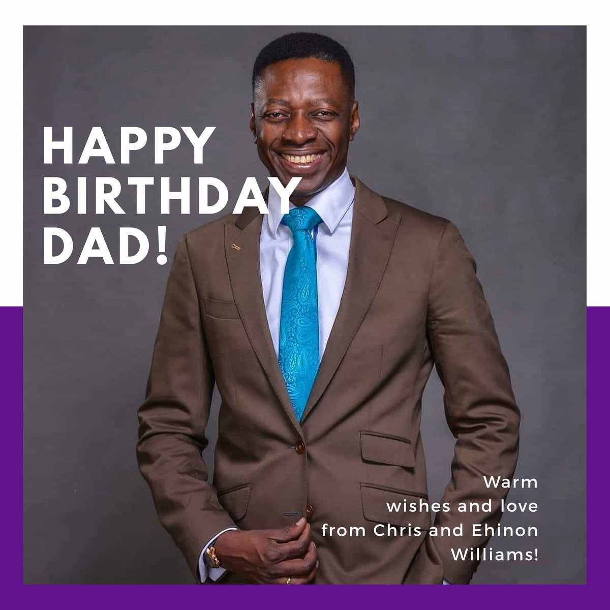 Dr Chris Williams (@chrisheadstone) on Twitter photo What words would be fit to do justice to your impact? It has been a deeply valued privilege to be fathered by you. You and mama <a href="/NikeAdeyemi/">Nike Adeyemi</a> have stood by me through the toughest and roughest times and have in reality, redefined parenthood.
Happy birthday <a href="/sam_adeyemi/">Sam Adeyemi</a>! What words would be fit to do justice to your impact? It has been a deeply valued privilege to be fathered by you. You and mama <a href="/NikeAdeyemi/">Nike Adeyemi</a> have stood by me through the toughest and roughest times and have in reality, redefined parenthood.
Happy birthday <a href="/sam_adeyemi/">Sam Adeyemi</a>!