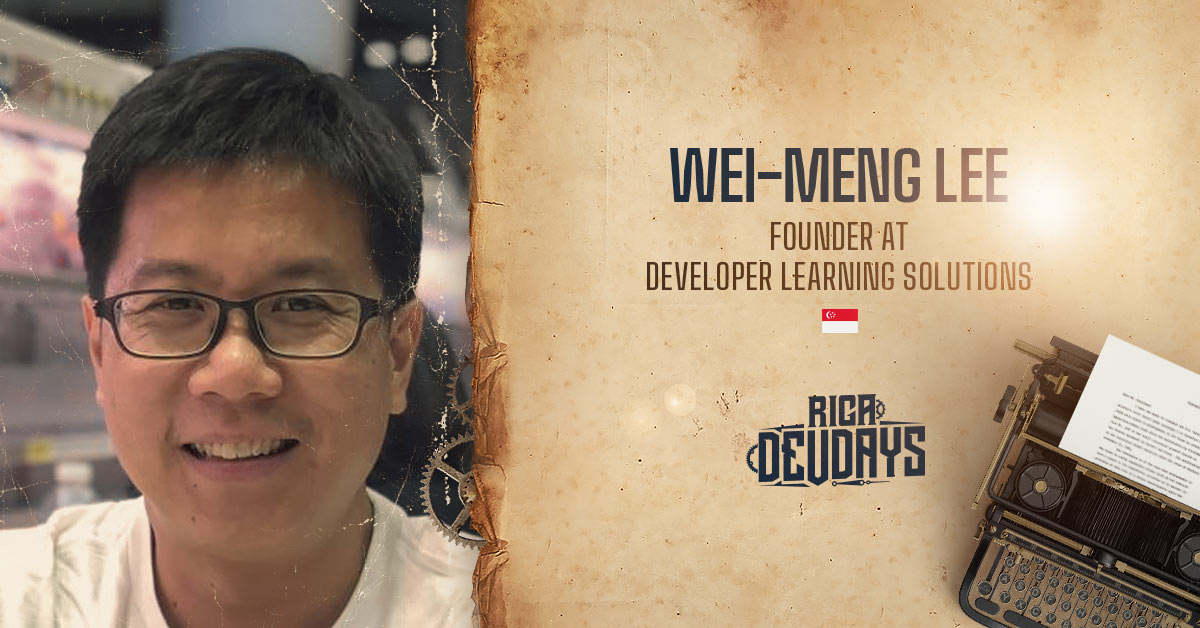 Meet Wei-Meng Lee <a href="/weimenglee/">Wei-Meng Lee</a> - a technologist and the founder of Developer Learning Solutions. On RigaDevDays 2020 Wei-Meng will lead a workshop on implementing AI and give a talk on Deep Learning.
2020.rigadevdays.lv/speaker/wei-me…