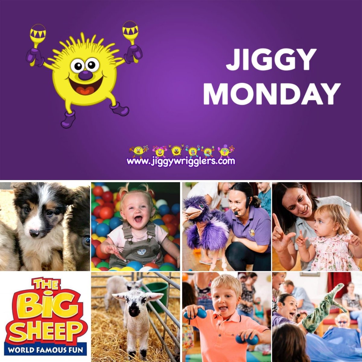 Looking forward to today’s Jiggy preschoolers fun with <a href="/JiggyDevon/">JiggyWrigglersDevon</a> ⭐ MONDAYS
👫 Jiggy Mixed - Ages 0-5 years
10am
👶🏻 Jiggy Babies - under 12 months or non walkers
11.45am &amp; 1.15pm