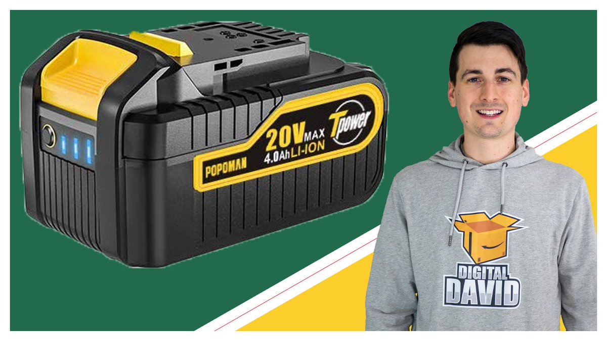 DigitalDavidREV's tweet photo. How long do you think it will last? #POPOMAN Cordless Angle Grinder Battery Test...
Buy on Amazon: https://t.co/H7aHc6MhCd
Results: https://t.co/ZSbILnm9hI
#POPOMANTools #PowerToolBatteryTest #BatteryTest #PowerTools #ToolReview #ToolReviewer #Amazon #ToolBattery https://t.co/Y5vcJJntNO