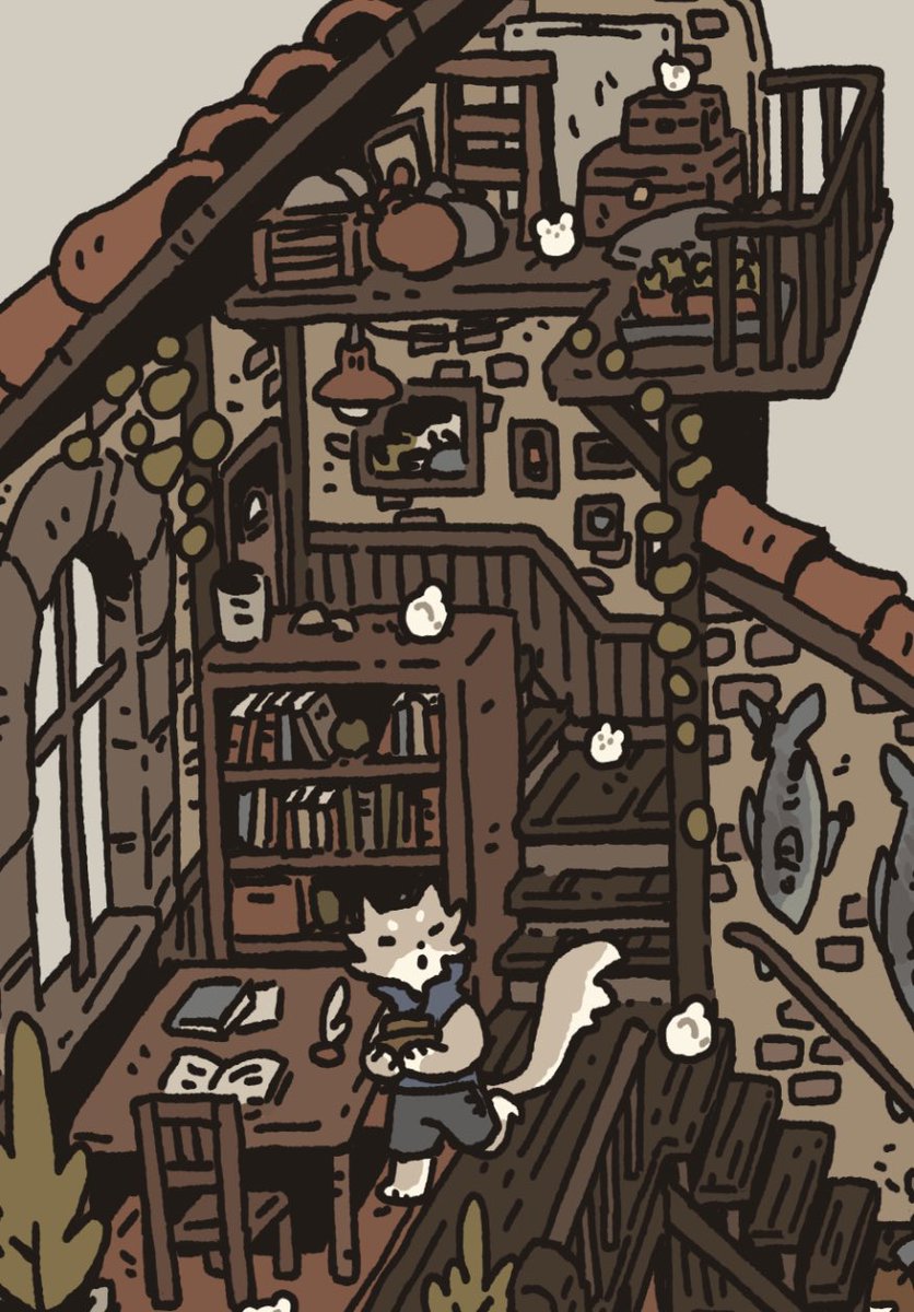 Close up of upper level of house