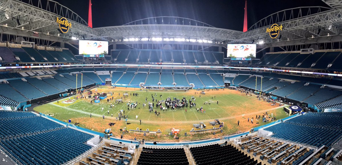 jwyattsports's tweet photo. And that’s a wrap from #SBLIV. 

Already wondering who the @Titans opponent will be in @SuperBowl LV in Tampa ... https://t.co/gBS0PZFKv6