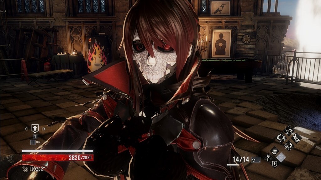teamfoxtrot98's tweet photo. @QuinBoBin This was my character when the Halloween stuff came out. I attempted to make an oni mask, it’s a bit glitchy sadly. https://t.co/Z7nveMVPWP