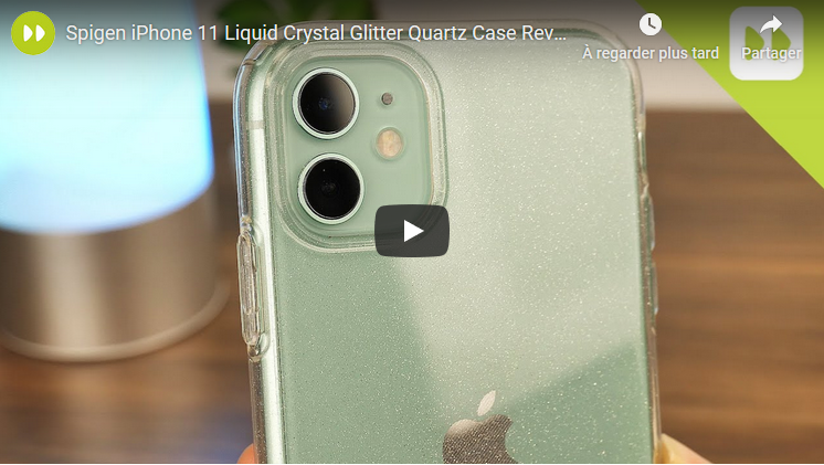 Nous testons pour vous la coque iPhone 11 Spigen Liquid Crystal Glitter Quartz : bit.ly/2vvTBGb #iPhone 11
