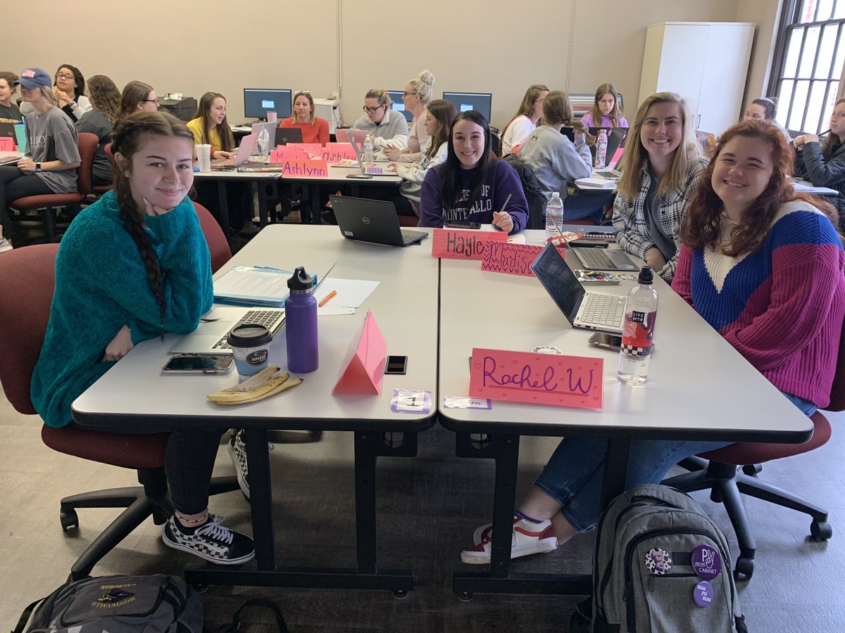 DrCRaulston's tweet photo. Our #ED447 class was so excited to have @NBVeazey share tips to be a Google Ninja and become @GoogleForEdu certified! #umedtech @MontevalloTES https://t.co/oH4Sfds6ss