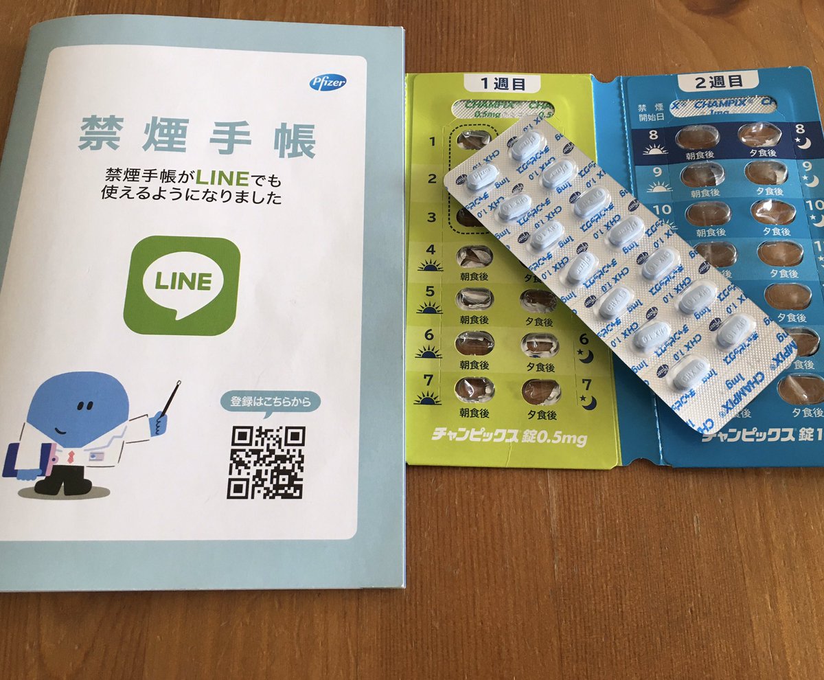 禁煙治療プログラムにチャレンジ！！
【チャンピックス】20日目
【禁煙】13日目
チャンピックスってすごい！