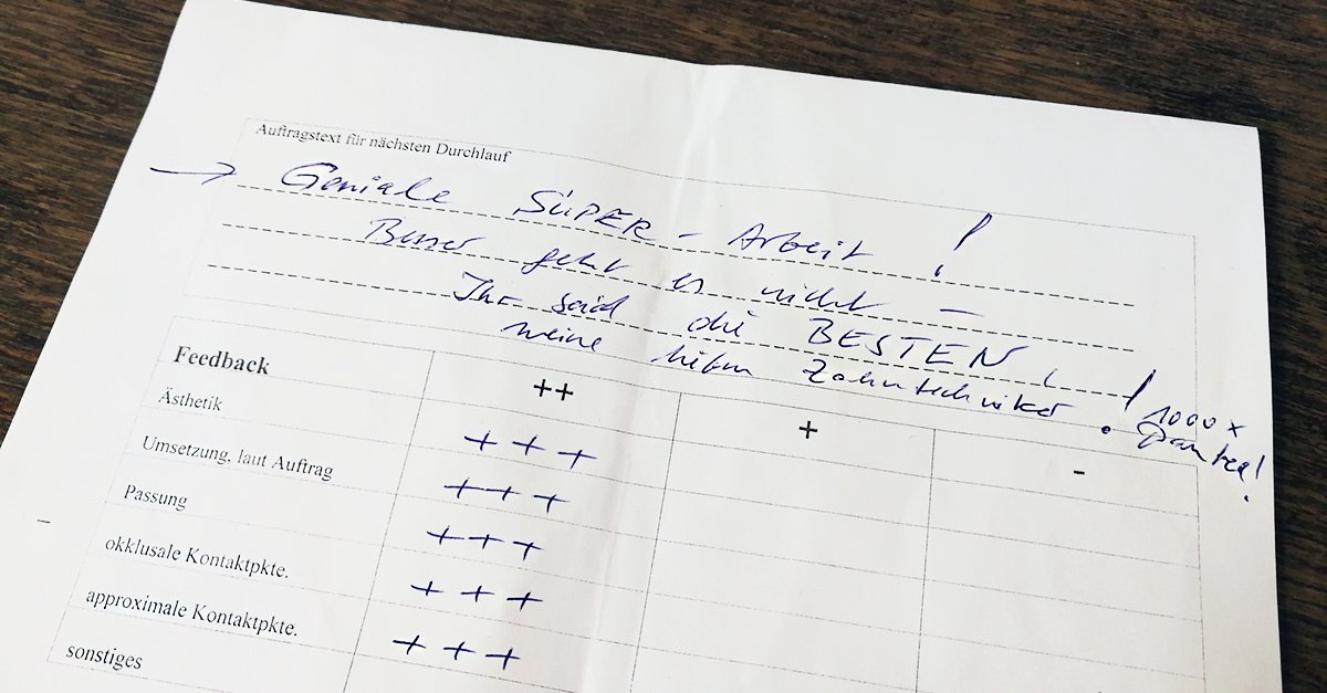 Über #Feedback freuen wir uns immer und wenn es dann auch noch so positiv ausfällt, natürlich umso mehr.🥰 
Vielen Dank für die lieben Worte, die uns den Tag versüßt haben.❤️