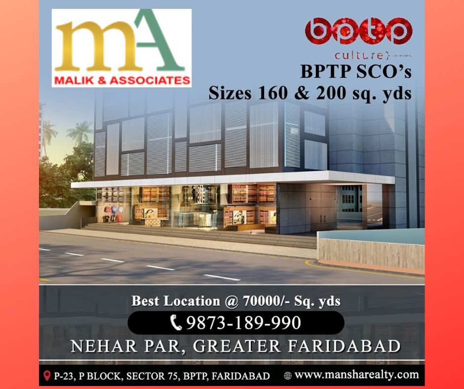 prideparklands's tweet photo. We are offering you SCO's ( Shop Cum Office) Complex in Faridabad with the best location @70000/-Sq.Yard. This is Commercial approval plots nearby Nehar par.
Read More:- https://t.co/tLHy0yVb8g
Call-9873189990, 844712902
 #shopcumoffice #faridabad #scocomplex #commercialproperty https://t.co/ybZcAMMbI5